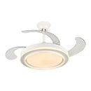 GobekUsa Copper Ceiling Fan Lights Remote Control 36/42inch Gold Fan Lamps