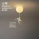 GobekUsa Bear LED Ceiling Light: Modern Cartoon Warmth for Kids Rooms, Bedroom, Living Room Lighting
