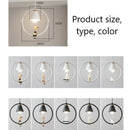 GobekUsa Iron Ring Pendant Lights Nordic Modern Child Bedroom Hanging Lamps Led Bird Light E27