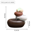 GobekUsa Circulating Water Fountain for Living Room and Entrance Hall Decoration