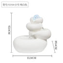 GobekUsa Circulating Water Fountain for Living Room and Entrance Hall Decoration
