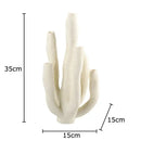 GobekUsa Coral Landscape Sculpture - Modern Desk Ornament for Room Aesthetics