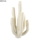 GobekUsa Coral Landscape Sculpture - Modern Desk Ornament for Room Aesthetics