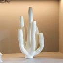 GobekUsa Coral Landscape Sculpture - Modern Desk Ornament for Room Aesthetics