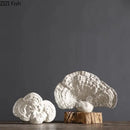 GobekUsa Ganoderma Lucidum Sculpture Desk Ornament, Modern Room Decor & Crafts