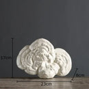 GobekUsa Ganoderma Lucidum Sculpture Desk Ornament, Modern Room Decor & Crafts