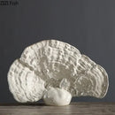 GobekUsa Ganoderma Lucidum Sculpture Desk Ornament, Modern Room Decor & Crafts