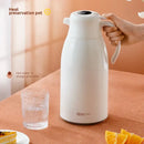 GobekUsa Insulation Kettle: One-Key Temp Display, Large Capacity, Leakproof Thermos Bottle