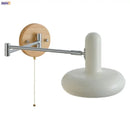 GobekUsa Cream Iron Art LED Wall Lamp for Bedroom Living Room Decor