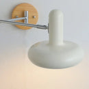 GobekUsa Cream Iron Art LED Wall Lamp for Bedroom Living Room Decor