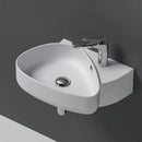 GobekUsa Ceramic Wall Mounted Wash Basin White 500x355x160mm