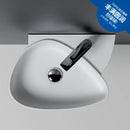 GobekUsa Ceramic Wall Mounted Wash Basin White 500x355x160mm