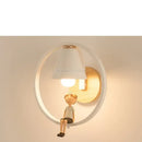 GobekUsa Iron LED Wall Lamps, Nordic Modern Design for Living Room, Bedroom, Aisle, Hotel