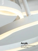 GobekUsa Ceiling Lamp Set for Bedroom, Study & Modern Atmosphere