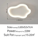 GobekUsa Cloud Ceiling Light: Simple Modern Intelligent Nordic Design for Bedroom and Living Room