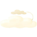 GobekUsa Cloud Ceiling Lights LED Modern Children's Room Lamps Warm Nursery Chandelier