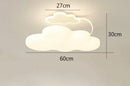 GobekUsa Cloud Ceiling Lights LED Modern Children's Room Lamps Warm Nursery Chandelier
