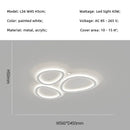 GobekUsa Circular Lumines Panel Ceiling Light for Living Dining Room Decor
