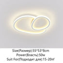GobekUsa Cobblestone LED Ceiling Lights Living Room Chandelier for Modern Home Decor
