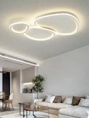 GobekUsa Cobblestone LED Ceiling Lights Living Room Chandelier for Modern Home Decor
