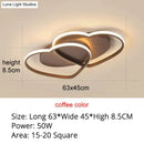 GobekUsa White/Coffee Finnish Modern LED Pendant Lights Creative Luminaria Led Teto Living Room Kids Room Aisle Home DecorationAC85-260V