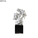 GobekUsa Coral Creative Resin Sculpture, Modern Taihu Stone Desk Ornament for Home Decor