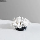 GobekUsa Coral Resin Sculpture: Modern Desk Decor & Artwork Crafted Landscape Ornaments