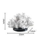 GobekUsa Coral Resin Sculpture: Modern Desk Decor & Artwork Crafted Landscape Ornaments