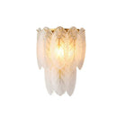 GobekUsa Crystal Feather Wall Lamp: Modern Luxury for Bedroom, Living Room & Restaurant