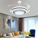 GobekUsa LED Ceiling Fan with Remote Control, Modern ABS Blades, 110V 220V
