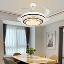 GobekUsa LED Ceiling Fan with Remote Control, Modern ABS Blades, 110V 220V