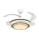 GobekUsa LED Ceiling Fan with Remote Control, Modern ABS Blades, 110V 220V