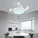 GobekUsa Ceiling Fan Light Remote Control LED Lamp for Bedroom, Dining Room Home Appliance