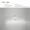 GobekUsa LED Wall Lamps: Modern Iron Baking Paint Craft Light for Bathroom Bedroom Living Room