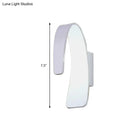 GobekUsa Sleek Aluminum LED Wall Sconce for Cozy Living Rooms - Warm/White Light