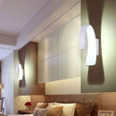 GobekUsa Sleek Aluminum LED Wall Sconce for Cozy Living Rooms - Warm/White Light