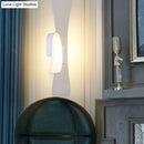 GobekUsa Sleek Aluminum LED Wall Sconce for Cozy Living Rooms - Warm/White Light