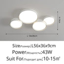 GobekUsa Cylinder LED Chandelier Light for Home Decor & Indoor Lighting
