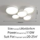 GobekUsa Cylinder LED Chandelier Light for Home Decor & Indoor Lighting