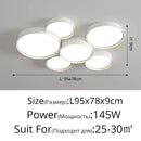 GobekUsa Cylinder LED Chandelier Light for Home Decor & Indoor Lighting