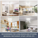 GobekUsa Ceiling Fan Light with Remote Control, Silent Operation for Bedroom, Living Room