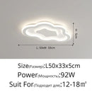 GobekUsa Cloud Chandelier Nordic Modern Living Room Ceiling Lamp