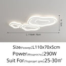 GobekUsa Cloud Chandelier Nordic Modern Living Room Ceiling Lamp