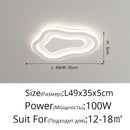 GobekUsa Cloud Chandelier Nordic Modern Living Room Ceiling Lamp