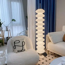 GobekUsa Cream Sugar Gourd Floor Lamp for Elegant Living Room and Bedroom Ambience