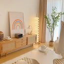 GobekUsa Cream Sugar Gourd Floor Lamp for Elegant Living Room and Bedroom Ambience
