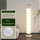 GobekUsa Cream Sugar Gourd Floor Lamp for Elegant Living Room and Bedroom Ambience