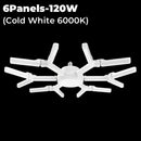 GobekUsa Deformable LED Garage Lights 80W/100W/120W Ceiling Industrial E27 Bulb