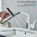 GobekUsa Digital Display Basin Faucet with 3-Way Nozzle: Pull Out, Rainfall Stream, Hot Cold Mixer