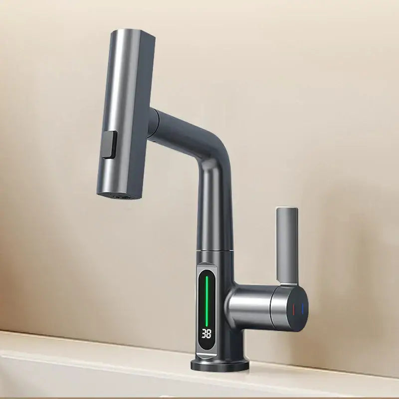 GobekUsa Digital Display Basin Faucet with Temperature Control, photo 10 of 10